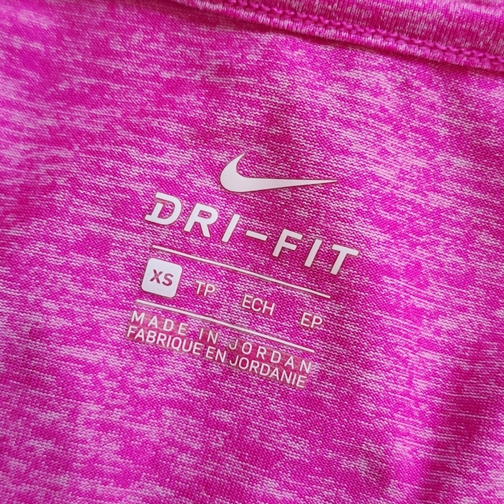 Nike Dri-Fit Lightweight Women's Pink Running Tank Top - Picture 3 of 3